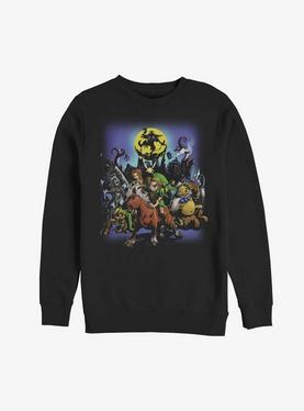 Nintendo Zelda Moon Dance Sweatshirt, , hi-res